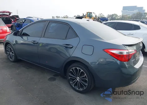 2014 Toyota Corolla S Premium из США, поврежденный, VIN 5YFBURHE0EP126194